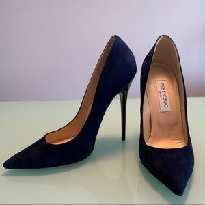 Jimmy Choo Anouk navy pumps, only worn once